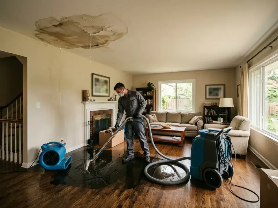 attic-pipe-burst-ceiling-drip-008 — frequently asked questions, Water Damage Restoration & Carpet Care in Indiana